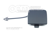 A vonószem burkolata alapozott 8V4807441D GRU