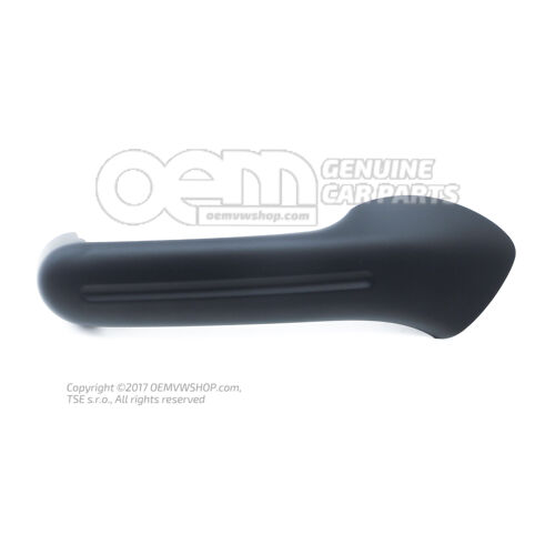 Üvegtakaró szatén fekete 1J0867171D A94