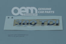 Fényes króm felirat 7N0853675H 2ZZ