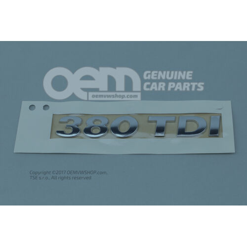 Fényes króm felirat 7N0853675H 2ZZ