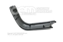 Az üléskeret kárpitozása szatén fekete 1J3881318F B41 (2)