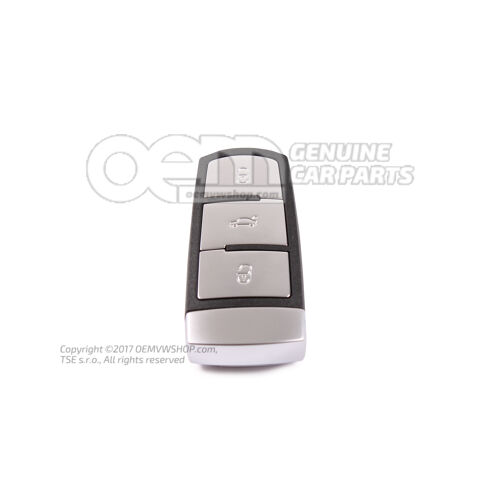 Feladó egység szatén fekete/króm matt selyem 3C0959752BGZQG