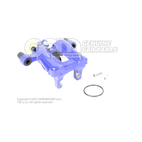 Volkswagen Golf 8R blue calliper for brakes size 310x22mm rear right 5WA615424BSQ5