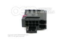 Lapos érintkezőház érintkezőzáras vezérlőegységgel elektromos tolóajtóhoz 8Z0972701