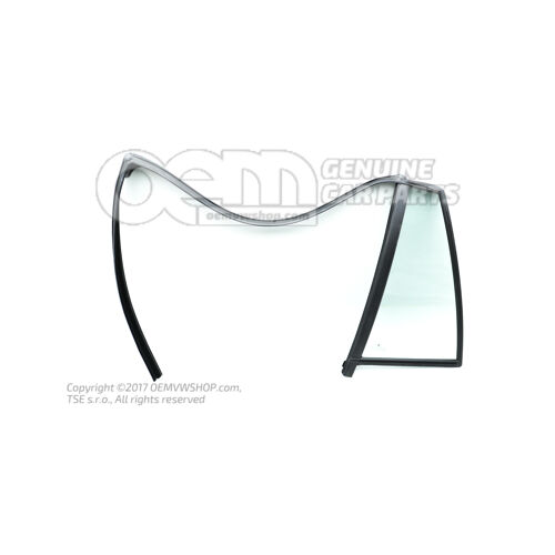 Fix ajtó ablak tömítéssel és ablakvezetővel 6Y9845209C