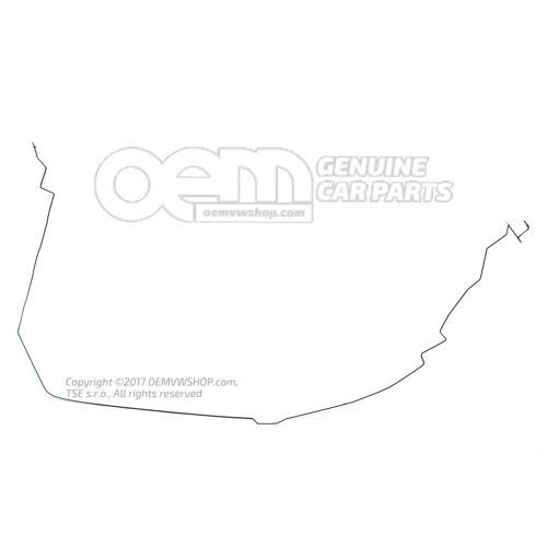 Fékcső a hidraulikától a féktömlőig 7H3614730