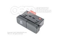 Nyomógomb a kikapcsoláshoz - vészfék funkció szaténfekete 1S0953508B 1QB