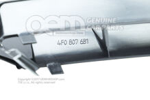 Légvezető rács szatén fekete 4F0807681  01C (2)