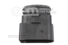 Lapos érintkezőház érintkezőreteszelő mechanizmussal csatlakozóelem kábelköteg motortérhez 1J0973835 (2)