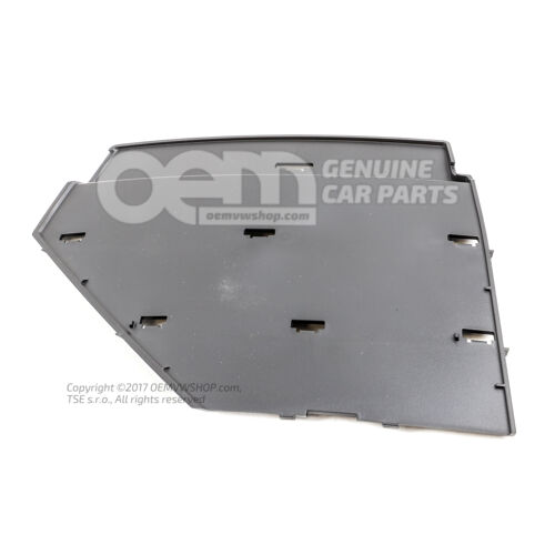 Végzáró sapka szatén fekete Audi Q2 81 81A807152  9B9