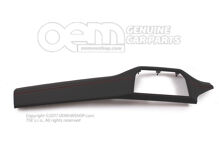 Műszerfalfedél Titán fekete/villogó piros 6F1858416E JTG (1)