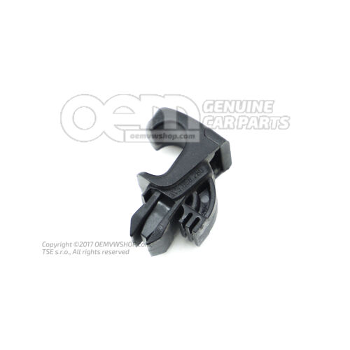 Clip, szatén fekete 3V5867046  9B9