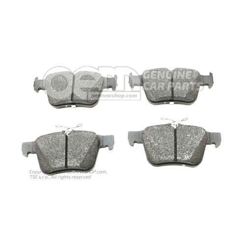 1 készlet fékbetét tárcsafékhez 5G0698451A