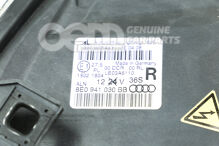 Halogén ikerfényszóró a gázkisüléses izzós fényszóróhoz kanyarvilágításhoz 8E0941030BB (2)