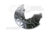 Féktárcsa fedlap 5Q0615311F