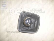 Sebességváltó gomb csomagtartóval a sebességváltó karhoz (bőr) 1K0064255M (1)