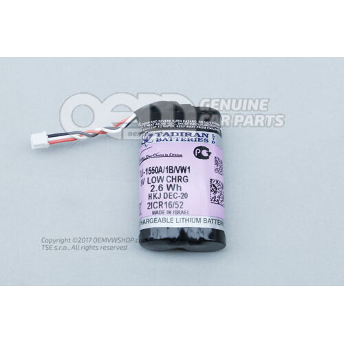 Akkumulátor vészhelyzeti ellátáshoz 3G0915089A