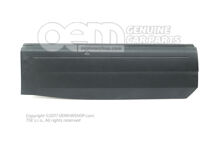 Szatén fekete ajtóborítás 5N0854949A 9B9