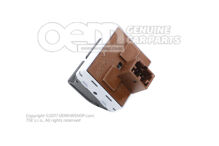 Szatén fekete elektromos ablakemelő kapcsolója 6Q0959858A 9B9 (1)