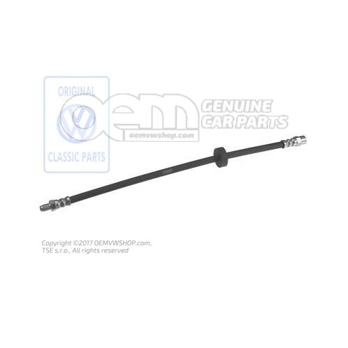Fékcső Volkswagen Golf 19E Rally/Country 191611701C