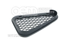 Légbeszívó rács lélek (fekete) 420819104A 4PK (1)