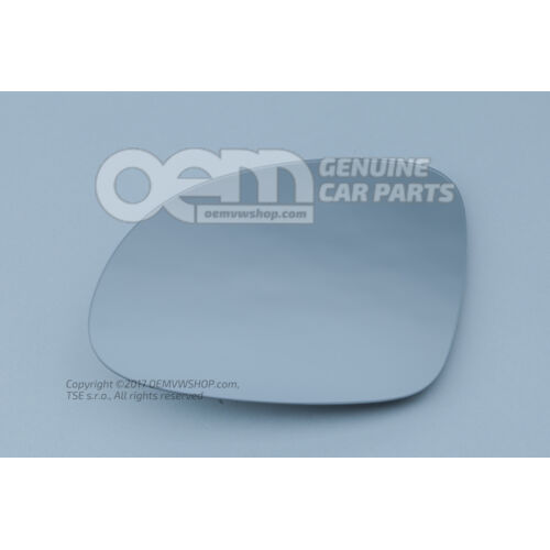 Tükörüveg (domború) tartólappal - jobbkormányos 5N0857521B