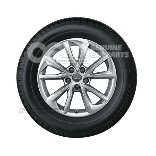 Alumínium felni téli gumival gyémánt ezüst Audi TT/TTS Coupe/Roadster 8S 8S0073637A 8Z8