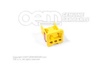 Lapos érintkezőház légzsák reteszelő mechanizmus ülésdoboz fejlégzsák egység 6X0972773