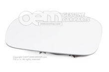 Tükörüveg (domború) hordozólappal Volkswagen Beetle 1C 1C2857521E (3)