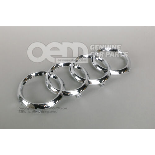 Audi embléma krómozott 8T0853605  2ZZ
