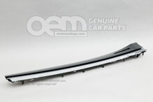 Díszléc ajtókárpitos panelhez Fekete/alumínium 760867409E PGE (1)