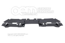 Lökhárító burkolat szatén fekete 4KE807082  9B9