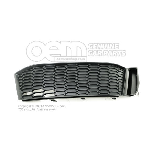 Légvezető rács briliáns fekete Audi A1/S1 8X 8XA807648  Y9B