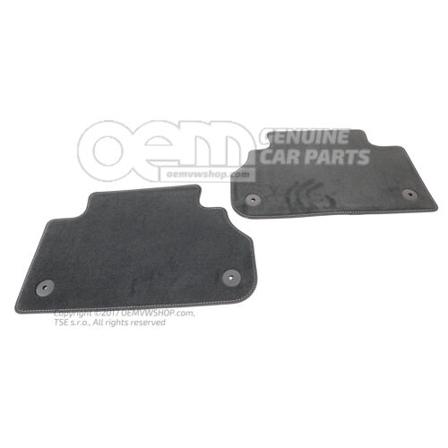 1 db soul/rock szürke Audi Q5 80 lábszőnyeg 80A864450A JTV