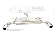 Volkswagen Golf 5G hátsó hangtompító 5G6253609BS