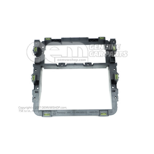 Támasz szatén fekete 1T0858005B 9B9