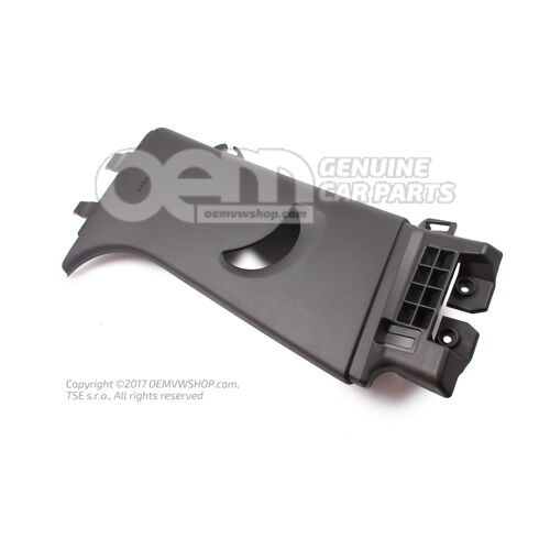 B-oszlop borítás fekete Seat Leon 5F 5F3867244  VS9