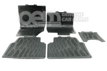 1 készlet minden időjáráshoz használható lábszőnyeg, titán fekete 10B061500  82V