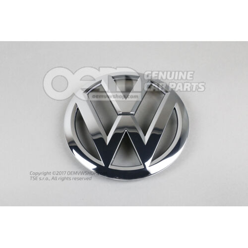 VW embléma króm színek/fekete 7P6853601A ULM