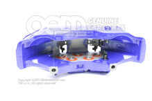4J3615123F Audi e-tron GT blue Caliper without brake pads for vehicles with ceramic brake disc pads size 420x40mm front left (2)