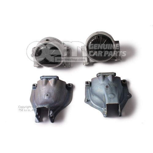 1 készlet motortartók és rögzítőlemezek 8R0198381D
