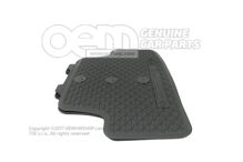 1 szett minden időjáráshoz használható lábszőnyeg, titánfekete 5G0061512A 82V (1)