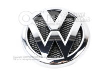 VW embléma króm színek/fekete 2H0853601A ULM