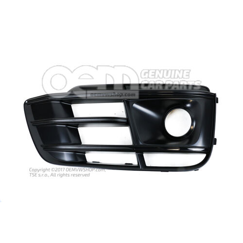 Légvezető rács sötét króm matt/sötét króm magasfényű Audi Q5 80 80A807680P FUQ