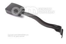 Övretesz szatén fekete/tűzpiros 5P0857755J QVZ (1)