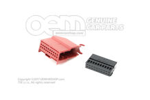 Lapos érintkezőház érintkezőreteszelő mechanizmussal 8E0972420B (1)