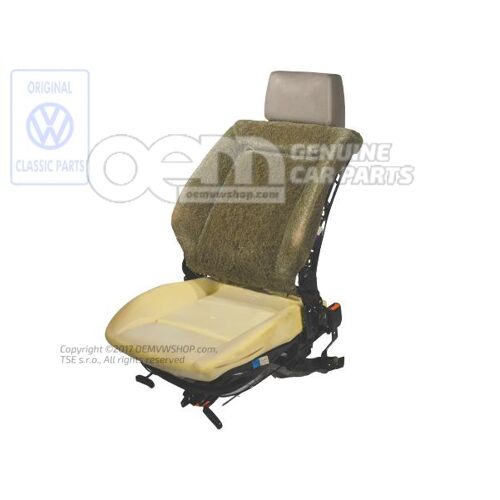 Ülés komplett háttámlával és fejtámlával (huzat nélkül) Volkswagen Golf Cabriolet 171 155881024