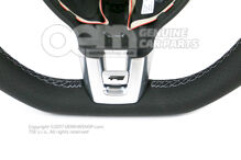 Multi.kormánykerék (bőr) fekete/art szürke 1K8419091BQASZ (3)