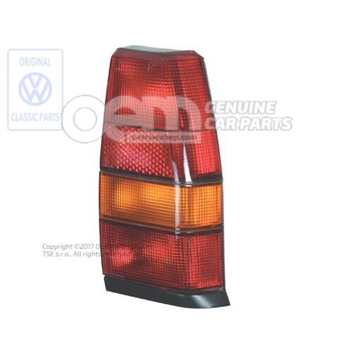 Hátsó lámpa ködlámpával Volkswagen Polo Hatchback 86C 868945112