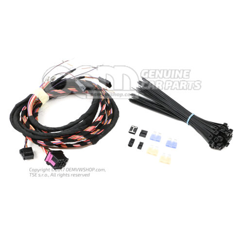 Bekötési készlet vonóhoroghoz 5E3055204B